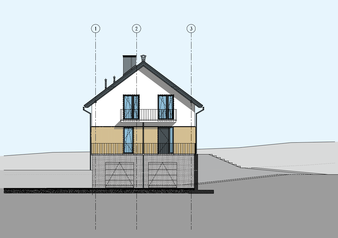 dom szczyglice front 2
